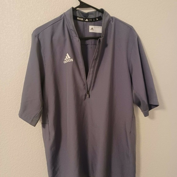 Adidas Ultimate Hoodie Pullover Grey Sweatshirt Mens Medium NWOT - Picture 6 of 9